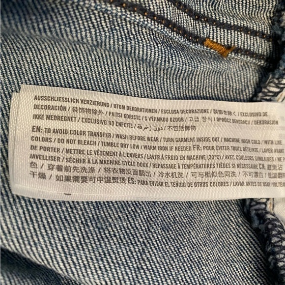 ABERCROMBIE & Fitch Curve Love '90s Ultra High Rise Straight Jeans Plus 37R/ 24 - Picture 13 of 13